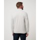 TravisMathew Cloud Sweater Quarter Zip pánská mikina - Heather Black