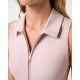 TravisMathew MoveKnit SL Zip dámské golfové šaty - Violet Ice