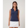 TravisMathew Skyloft Light SL dámské polo - Heather Navy Blazer