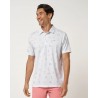 TravisMathew On a Mission pánské polo - White
