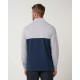 TravisMathew Fibercloud CB 1/2 Zip pánská mikina - Light Grey