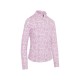 Callaway Snowy Floral Sun Protection dámský golfový top - Blue Depths