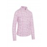 Callaway Snowy Floral Sun Protection dámský golfový top - Blue Depths