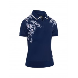 Callaway Floral Blosssom dámské polo - Blue Depths