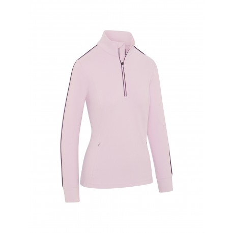 Callaway Mid-Weight Texture dámská mikina - Cherry Lilac Heather