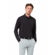 Callaway Soft Touch Long Sleeve Knit pánské polo - Caviar