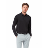 Callaway Soft Touch Long Sleeve Knit pánské polo - Caviar