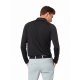 Callaway Soft Touch Long Sleeve Knit pánské polo - Caviar