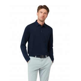 Callaway Soft Touch Long Sleeve Knit pánské polo - Peacoat