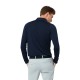 Callaway Soft Touch Long Sleeve Knit pánské polo - Peacoat