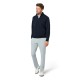 Callaway Mid-Layer Chev Pullover pánská mikina - Peacoat
