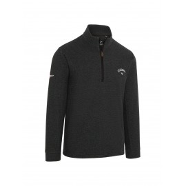 Callaway Odyssey Birdseye Jacquard pánská mikina - Caviar