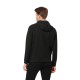 Callaway Mid Layer Lyocell Hoodie pánská mikina - Black Heather