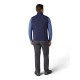 Callaway Mixed Media Full Zip pánská vesta - Peacoat