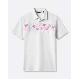 TravisMathew The Heater dětské golfové polo - White