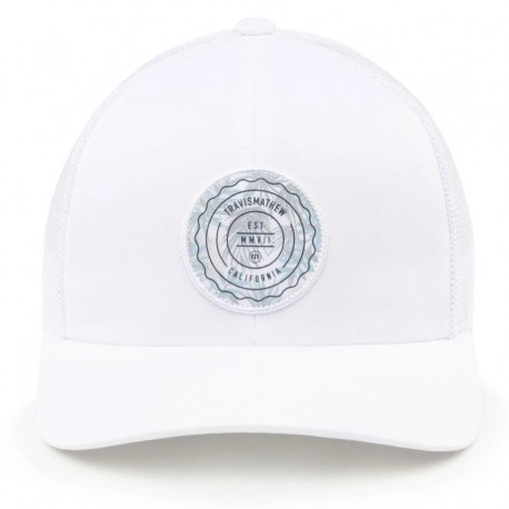 TravisMathew The Patch dětská kšiltovka - White