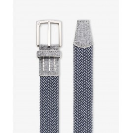 TravisMathew Cheers 2.0 pánský golfový pásek - Dark Blue/Dark Grey
