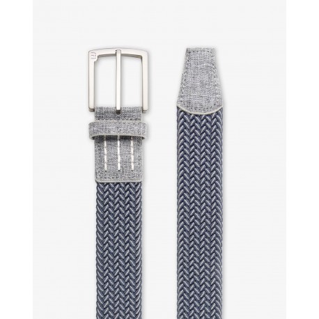TravisMathew Cheers 2.0 pánský golfový pásek - Dark Blue/Dark Grey