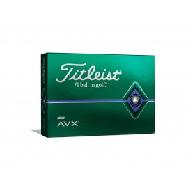 Titleist AVX 2020 golfové míčky bílé, 12 ks