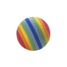 Masters Striped Foam Practice Balls - 6 ks