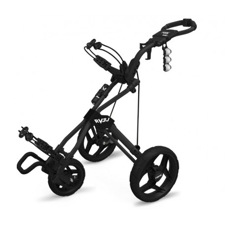 Rovic RV3J dětský golfový vozík šedo-černý